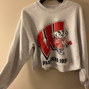 Vintage Wisconsin Football Sweatshirt